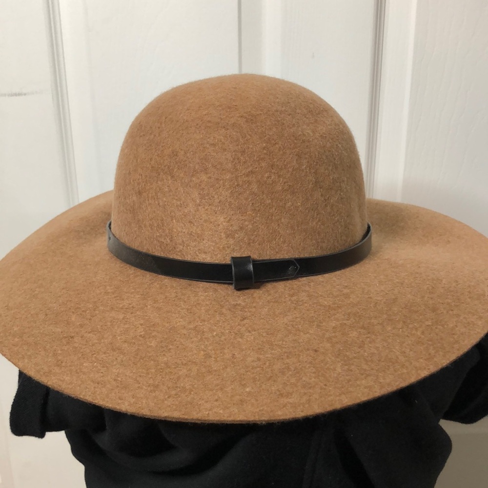 Brown wool hat